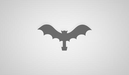 BAT / ANIMAL / HALLOWEEN / CANDLE / CANDLE / CANDLE HOLDER / GIFT / GLASS / STAND / DECORATION / SHADOW / FIGURE / WITHOUT STANDS / HOUSE