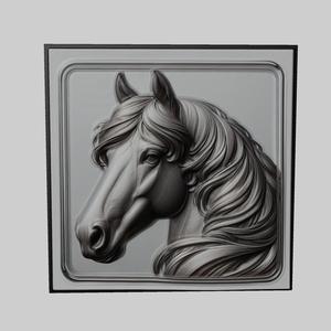 Horse Animal for CNC Router Laser & 3D Printer