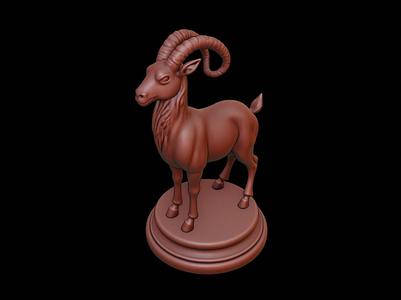 Goat Animal Figure Printable