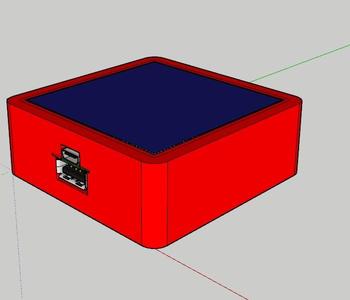 3D printed solar power bank