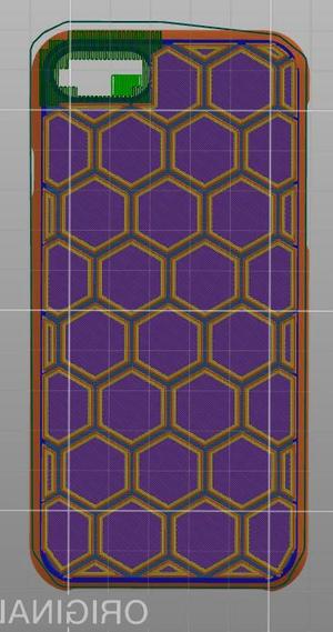 Iphone 7, 8, and SE2020 Hexagon Case