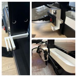 Ender 3 V3 SE Cable Holder + Raspberry Pi Mount