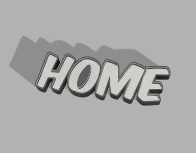 LED HOME Shield / Schild