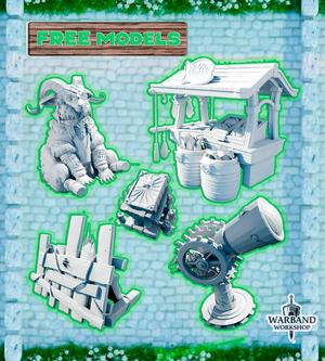 505 Fantasy Props - Exclusive Bonus! (5 FREE MODELS)