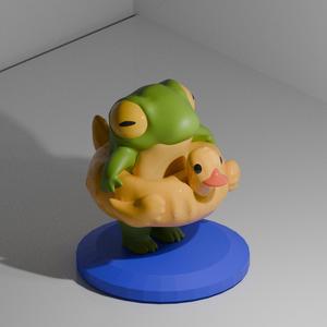 A Chinese Frog buoy (@dinghuart)