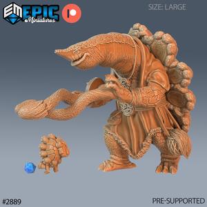 Island Turtle Folk Magic ‧ DnD Miniature ‧ Tabletop Miniatures ‧ Gaming Monster ‧ 3D Model ‧ RPG ‧ DnDminis ‧ STL FILE