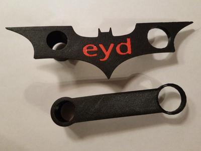 Batman PSVR Pen and cloth mount for VR Showcase stand