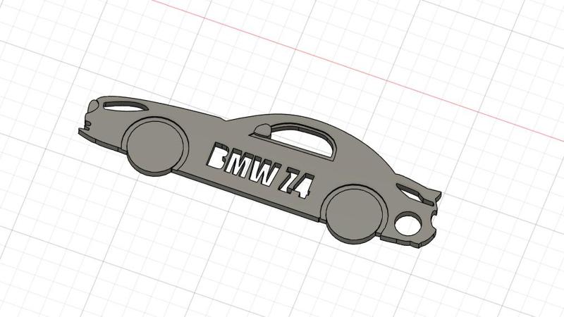 BMW Z4 Keychain