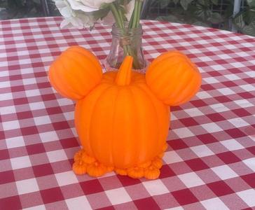 Mickey Mouse style Pumpkin decore