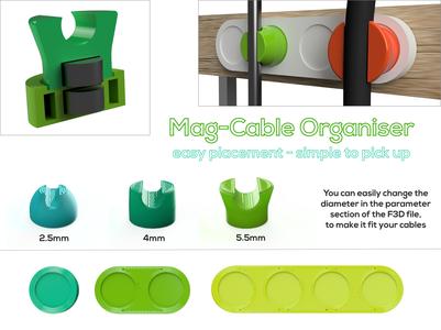 Mag-Cable Organiser