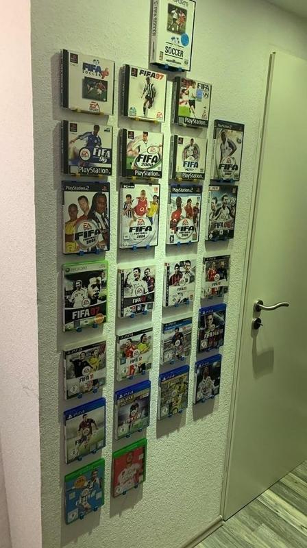 Videogame Wall Hanger for PS2, PS3, Xbox 360, Xbox One, Sega Mega Drive