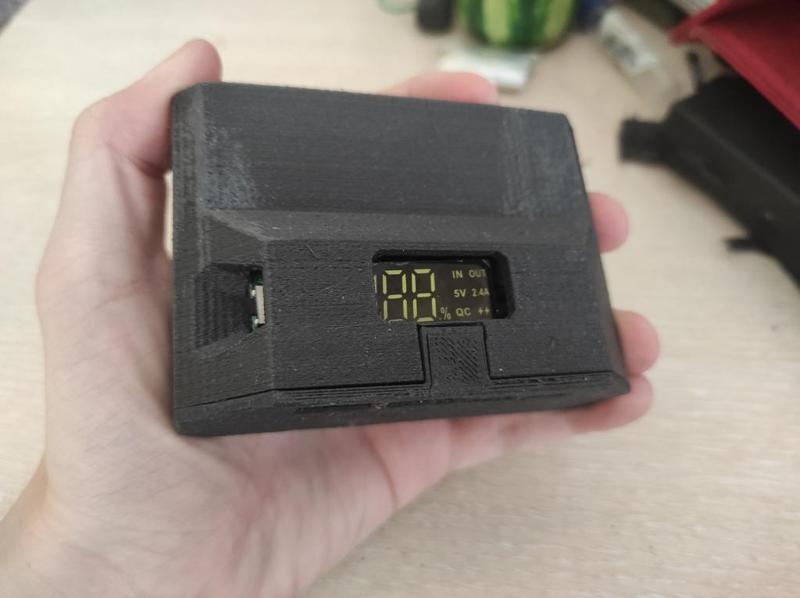 Powerbank case for h961-u pcb no bolts/glue