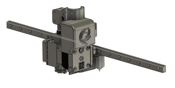 Hemera Filament Sensor Mount for Railcore