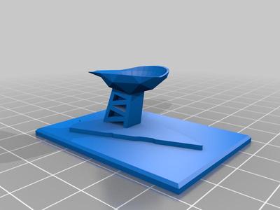 Imperial Star Destroyer stand