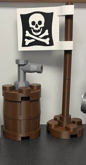 Lego Baggel Keg Tap (10:1 scale) (4599)