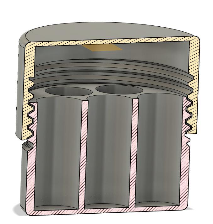 AA and AAA battery containers