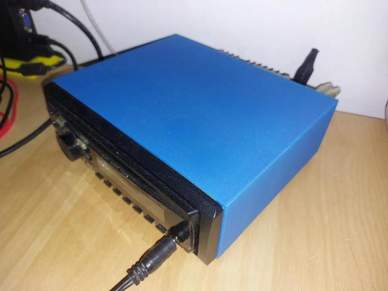 Car stereo desktop enclosure   