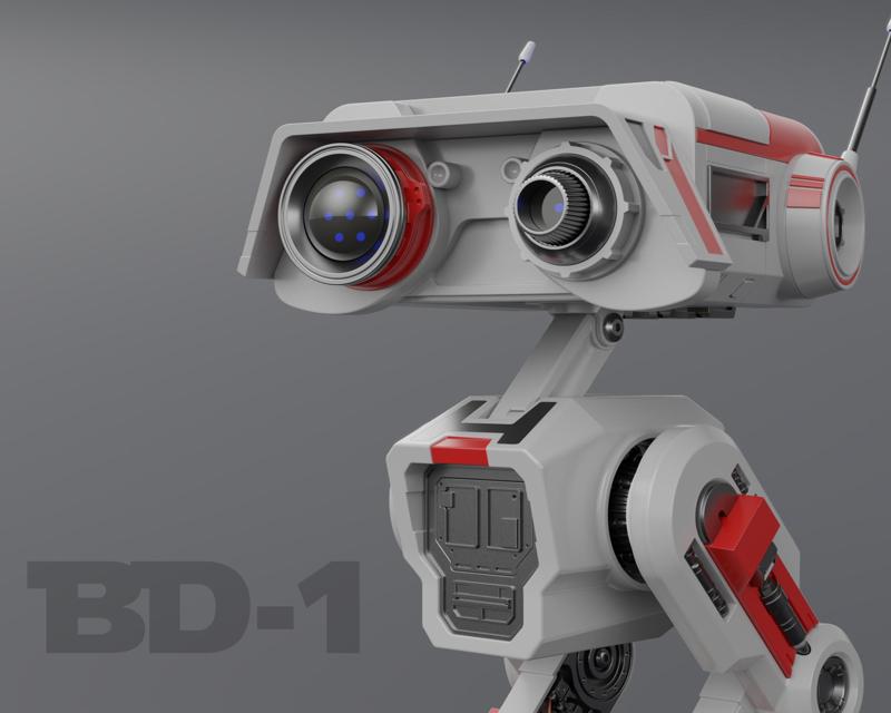 Life Size BD-1 Droid Model