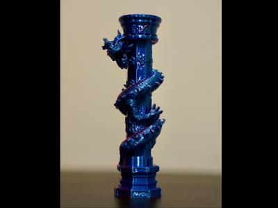 Chinese Dragon Pillar