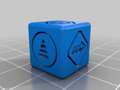 X-wing custom dice [debuff]