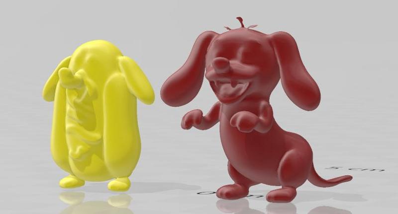 Dachshund and Hotdog