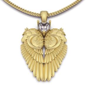 Horse pendant