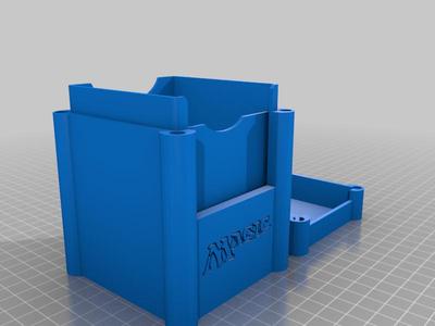 Commander Deckbox with Window and Magnets