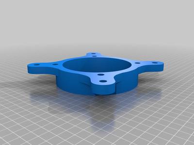 TR80 DD 115mm to 150mm flange servo motor adapter