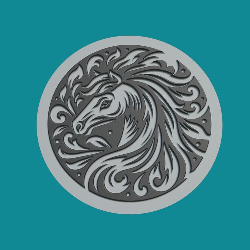 Horse Animal Pendant