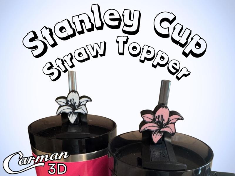 Lily Stanley Cup Straw Topper