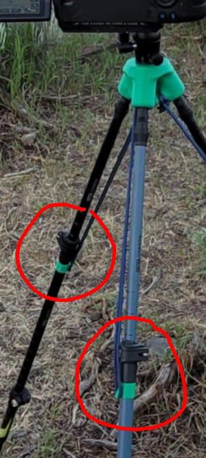 Trekking Pole Tripod Anchor