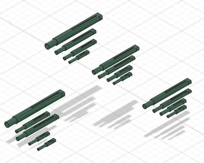 Bagpipes drone reeds -  Huemmelchen Carbon reeds   