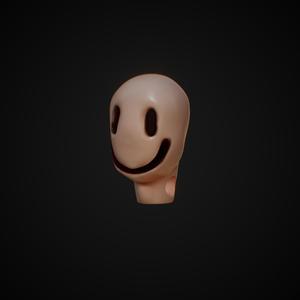 SMILE halloween keychain
