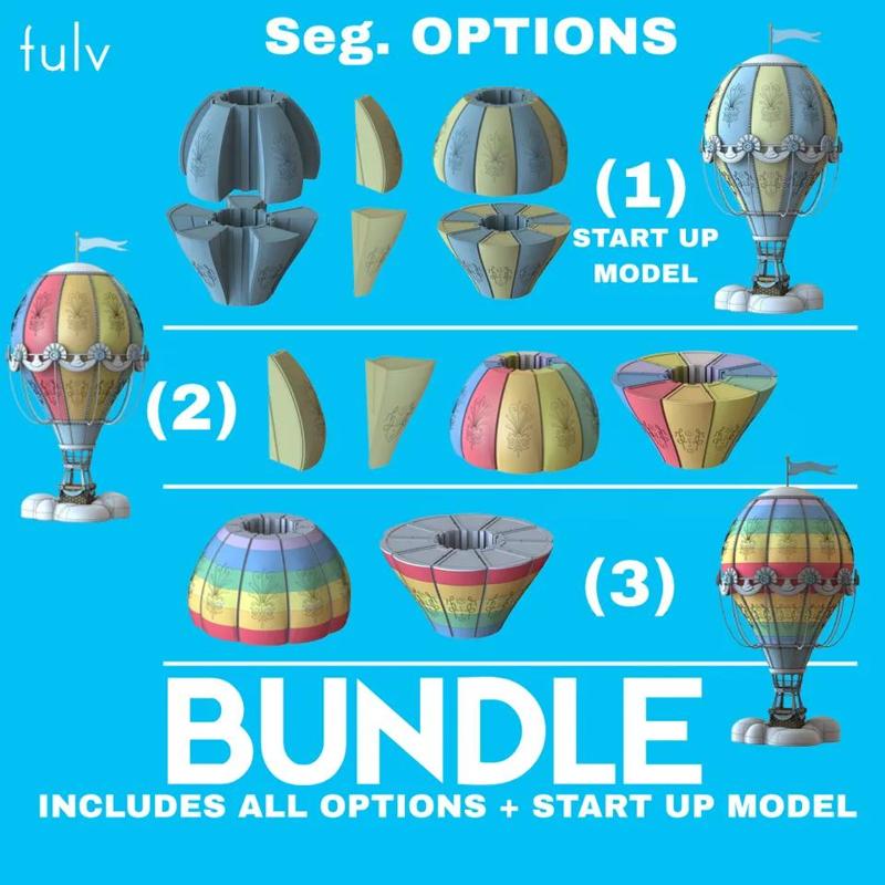 BUNDLE HOT AIR BALLOON   