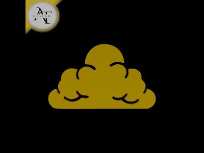Simple Cloud Symbol - 2D Art