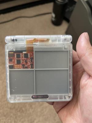Gameboy Advance SP IPS spacer