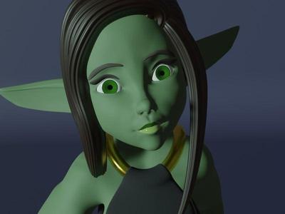 Goblin Girl Hammer