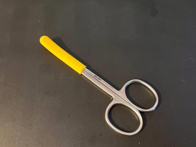 Cap/case/protection for manicure scissors