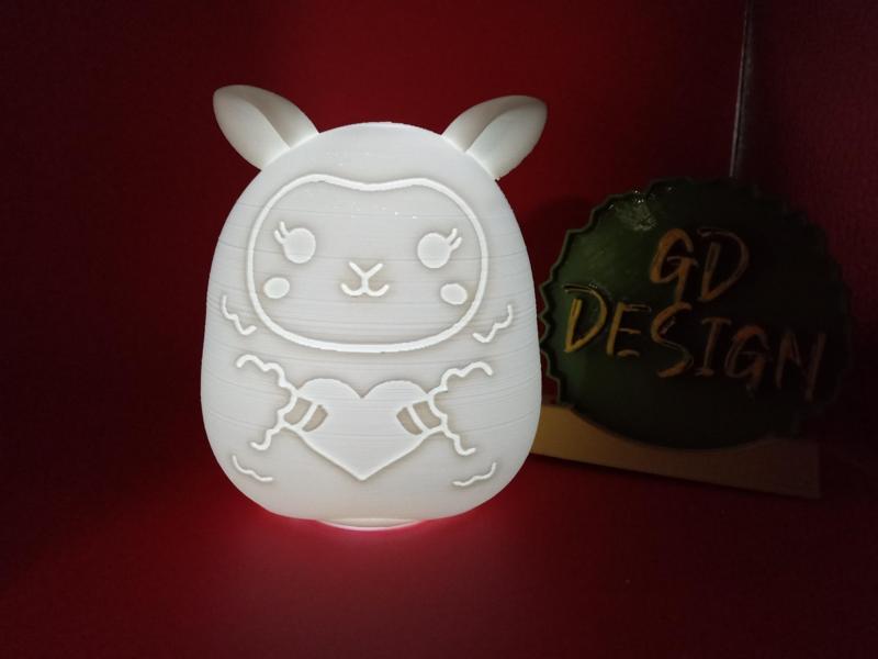Valentine Lamb SQUISHMALLOWS ORNAMENT AND ONE TABLETOP TEALIGHT