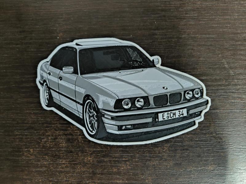 BMW e34 hueforge