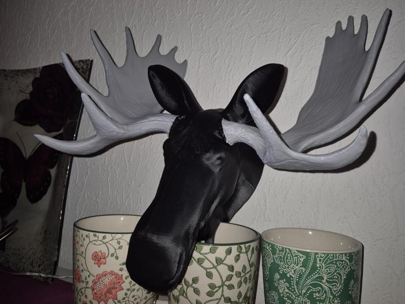 Moose head 3st parts BIG