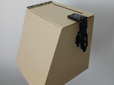 3D-Printed Ballot/Voting Box 