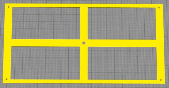 Virtual Pinball Cabinet 100 X 200 VESA Template