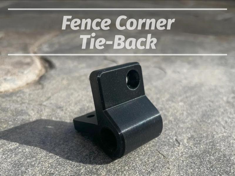 Fence Corner Tie-Back   