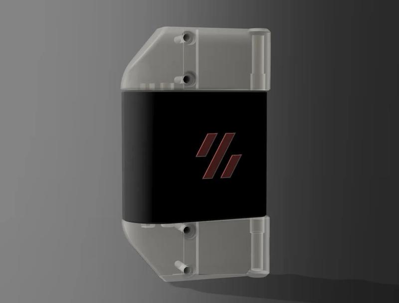 Clicky-Clack Fridge Door Voron logo handle   