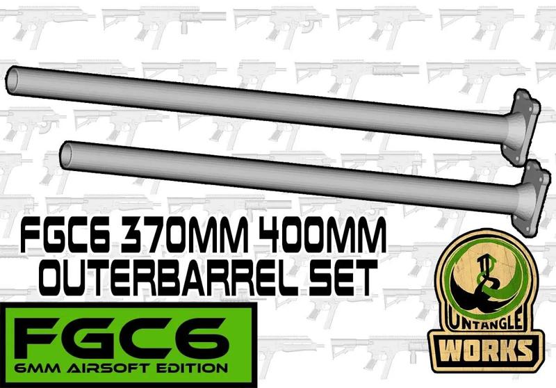 FGC-6 S AF H 370mm 400mm outer barrel set   