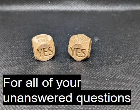 Dice Dice Dice of answers   