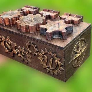 PUZZLE BOX - Mystery combination   