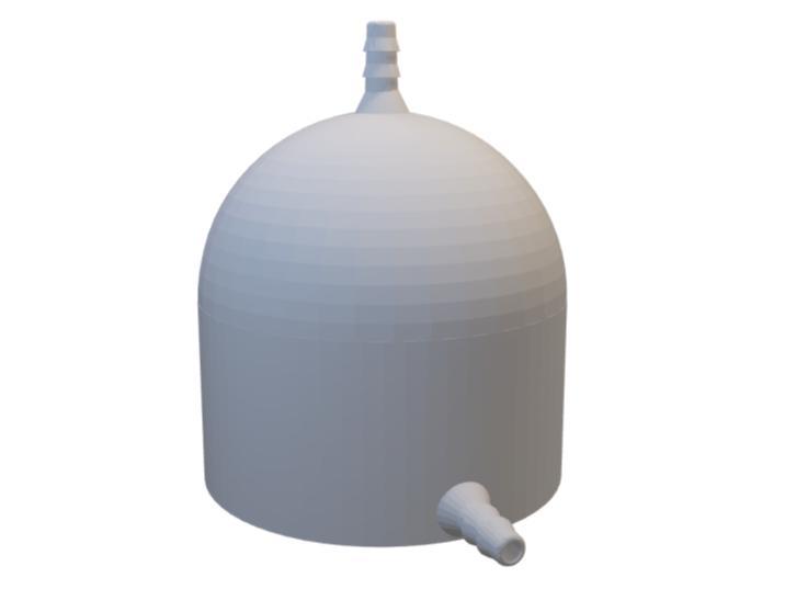 Waterproof water tank for water pump