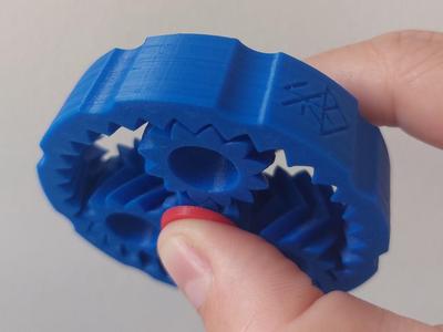 Planetary fidget spinner